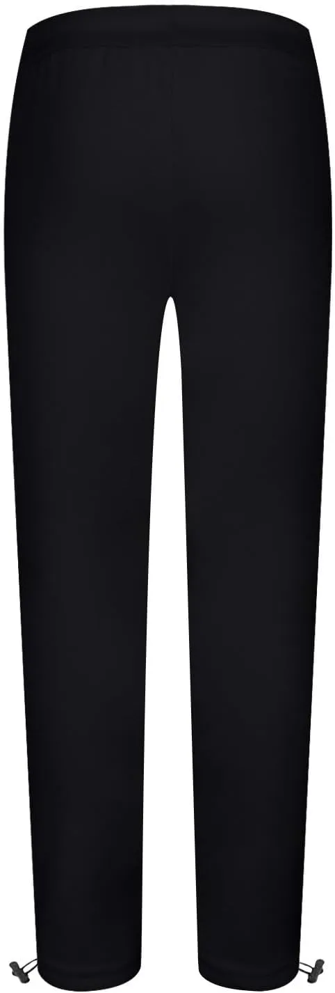 Men's Casual Sweatpants Elastic Waist Drawstring Lounge Pants Cozy Straight Leg Trousers Hiking Jogger Pants Pockets