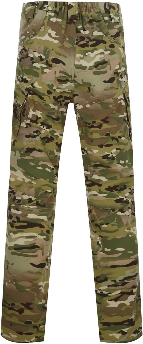 Mens Casual Tactical Cargo Pants Ripstop Work Pants Joggers Hiking Pants Summer Autumn Trousers with Pockets