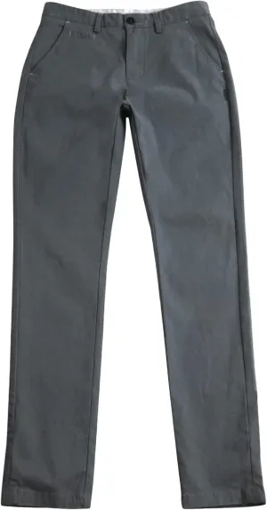 Men's Classic Straight Leg Stretch Pant Slim Fit Flat Front Casual Pants Solid Comfort Athletic Chino Trousers