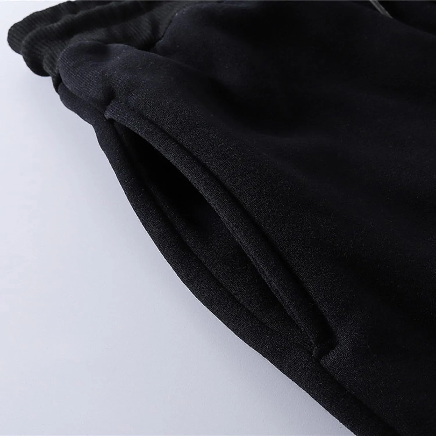 Men's Cotton Sweatpants Elastic Waist Joggers Workout Sport Pants Fall Winter Long Trousers with Pockets