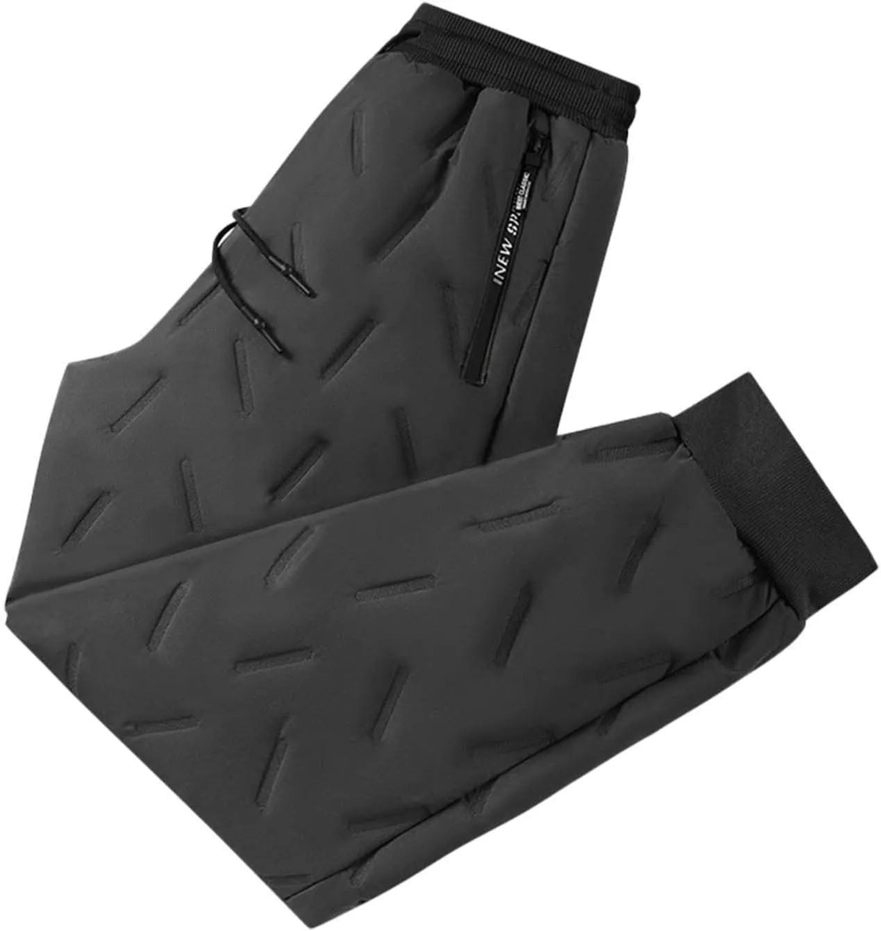 Men's Fleece Lined Sweatpants Sherpa Lined Sweatpants Warm Thick Jogging Pants 2024 Winter Sweat Pants Track Pants