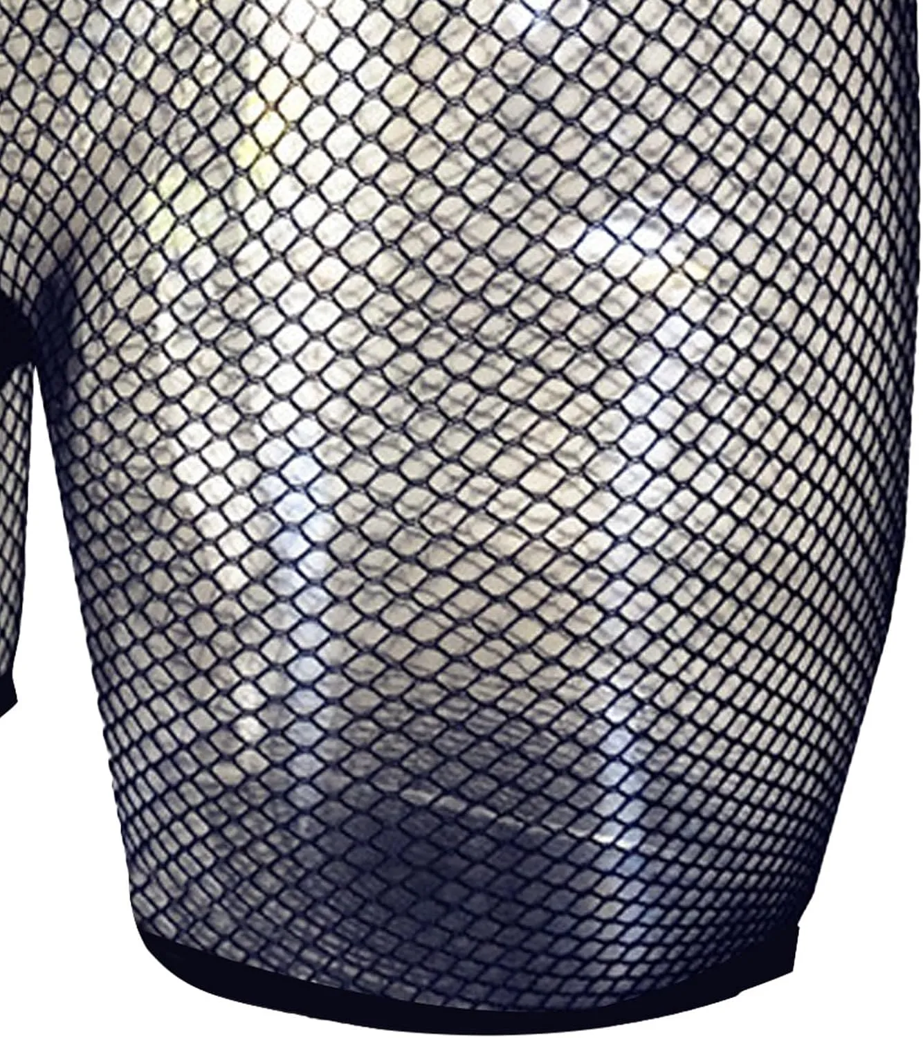 Men's See Through Fishnet Boxer Briefs Cool See Through Soft Men Underpants Sexy Mesh Trunks Lingerie