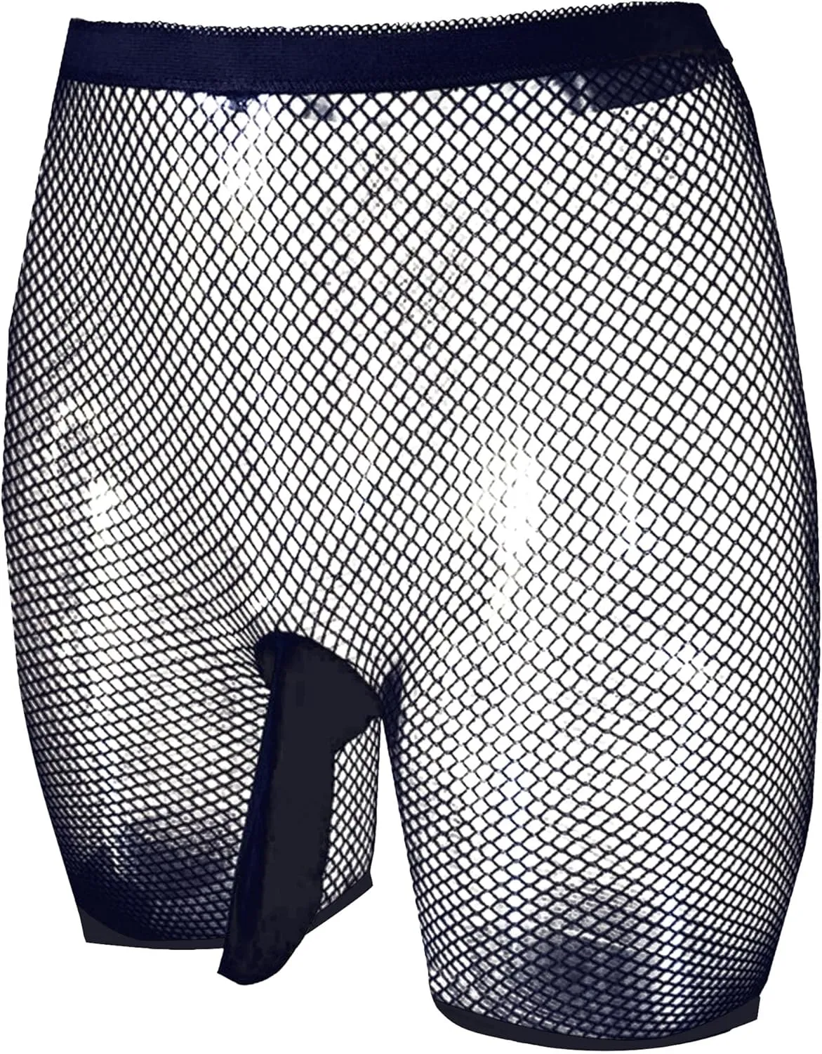 Men's See Through Fishnet Boxer Briefs Cool See Through Soft Men Underpants Sexy Mesh Trunks Lingerie