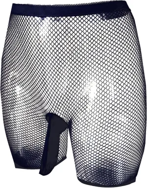 Men's See Through Fishnet Boxer Briefs Cool See Through Soft Men Underpants Sexy Mesh Trunks Lingerie