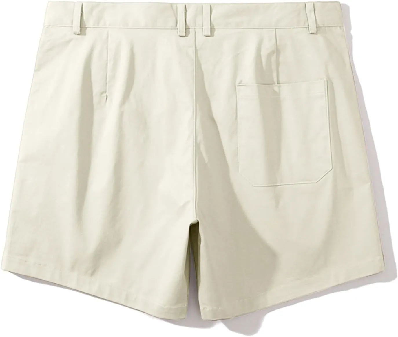 Mens Shorts 6 Inch Inseam Flat Front Summer Casual Stretch Slim fit Golf Chino Short