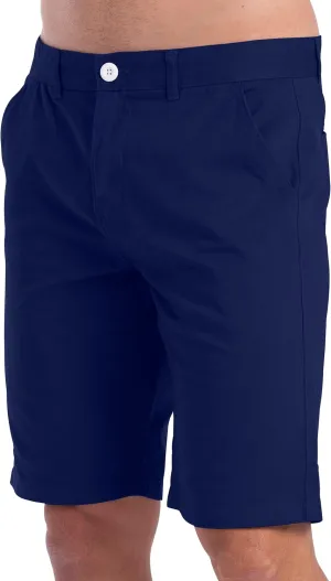 Mens Slim Fit Chino Short Perfect Classic Fit Flat-Front Summer Beach Twill Chino Golf Half Pants 30-40