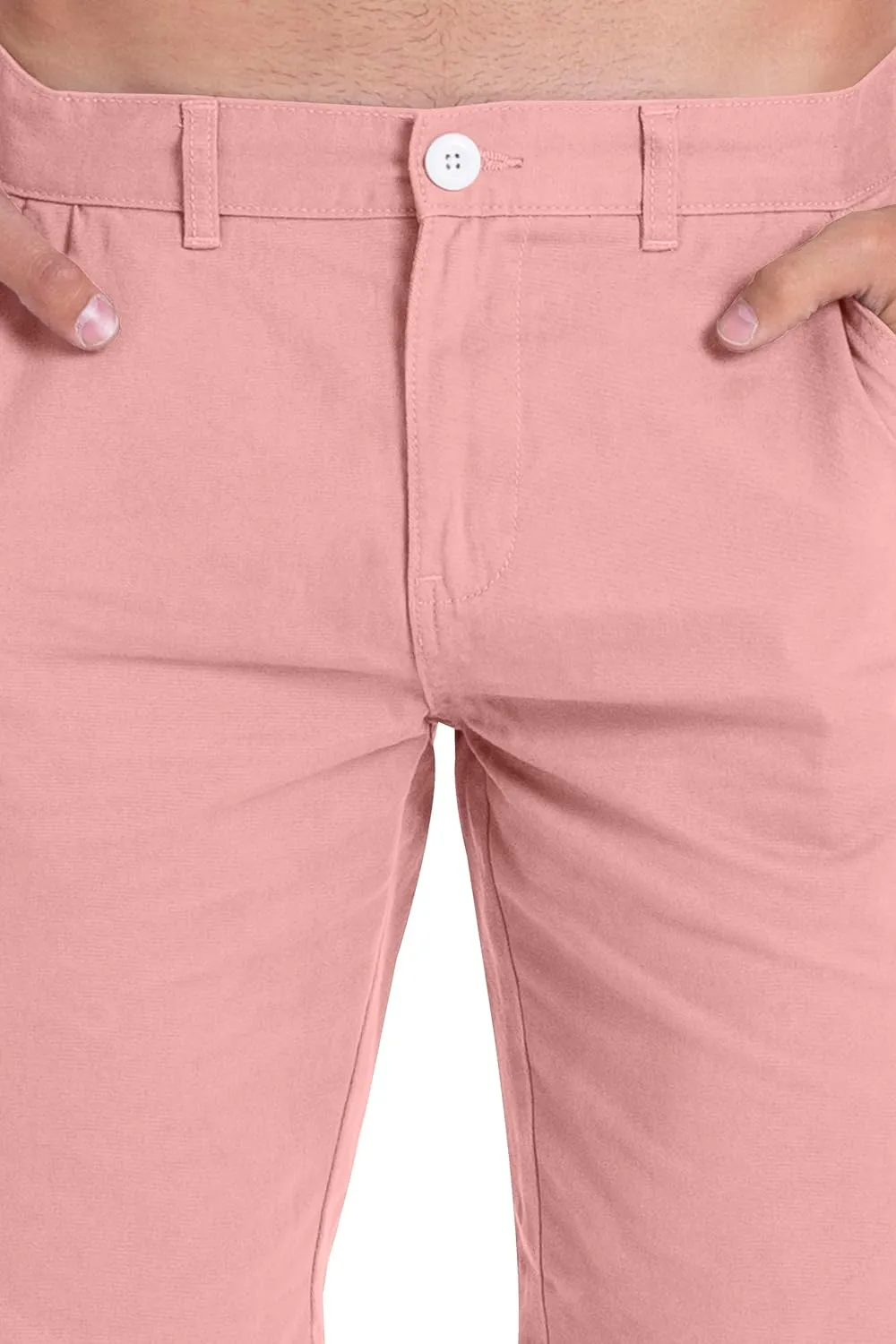 Mens Slim Fit Chino Short Perfect Classic Fit Flat-Front Summer Beach Twill Chino Golf Half Pants 30-40