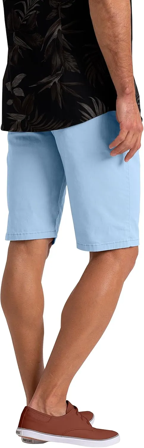 Mens Summer Chino Shorts Slim-fit Casual Cotton Classic Flat Beach Golf Essential Half Pants All Waist Size 30-40