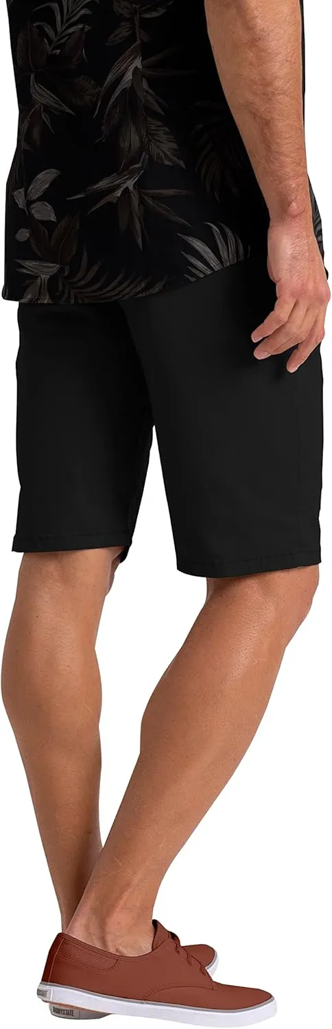 Mens Summer Chino Shorts Slim-fit Casual Cotton Classic Flat Beach Golf Essential Half Pants All Waist Size 30-40