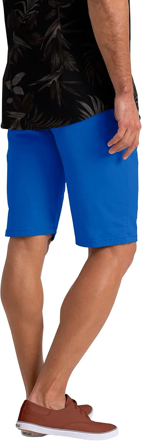 Mens Summer Chino Shorts Slim-fit Casual Cotton Classic Flat Beach Golf Essential Half Pants All Waist Size 30-40