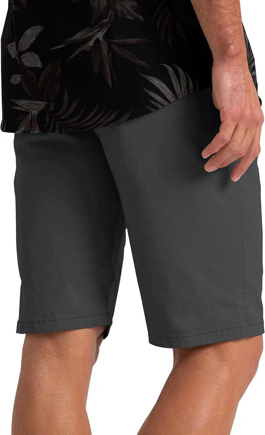 Mens Summer Chino Shorts Slim-fit Casual Cotton Classic Flat Beach Golf Essential Half Pants All Waist Size 30-40