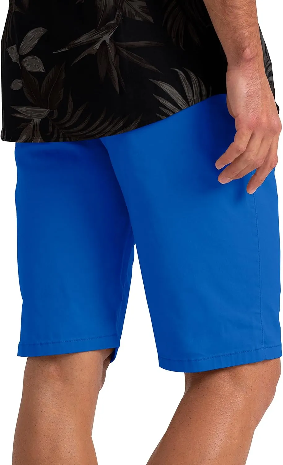 Mens Summer Chino Shorts Slim-fit Casual Cotton Classic Flat Beach Golf Essential Half Pants All Waist Size 30-40