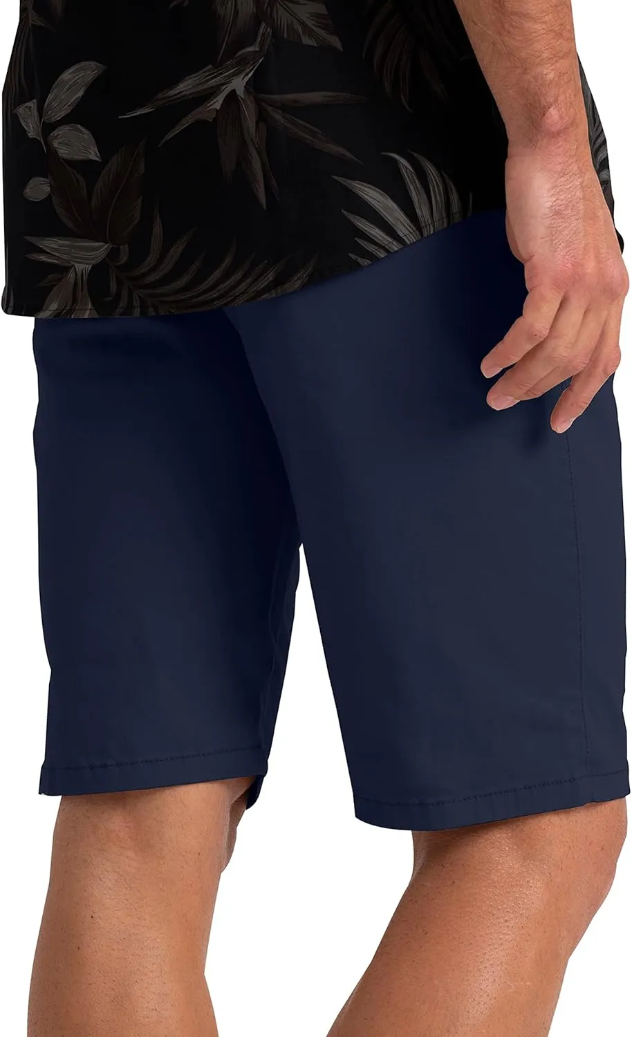 Mens Summer Chino Shorts Slim-fit Casual Cotton Classic Flat Beach Golf Essential Half Pants All Waist Size 30-40