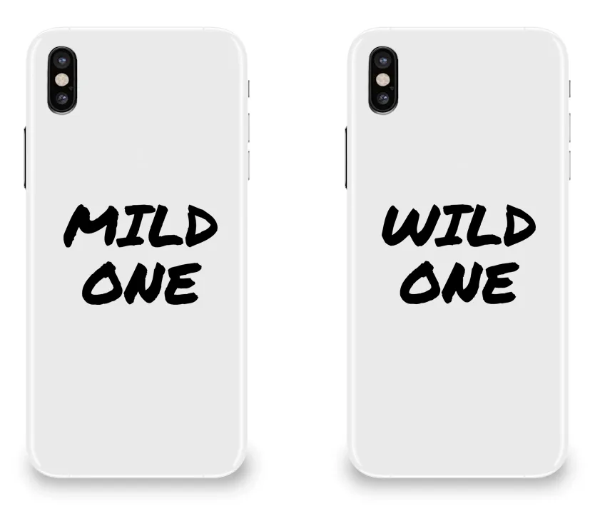 Mild & Wild One Best Friend - BFF Matching Phone Cases