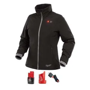 Milwaukee 232B-212X M12 Women's Heated Softshell Jacket Kit 2X-Large, Black