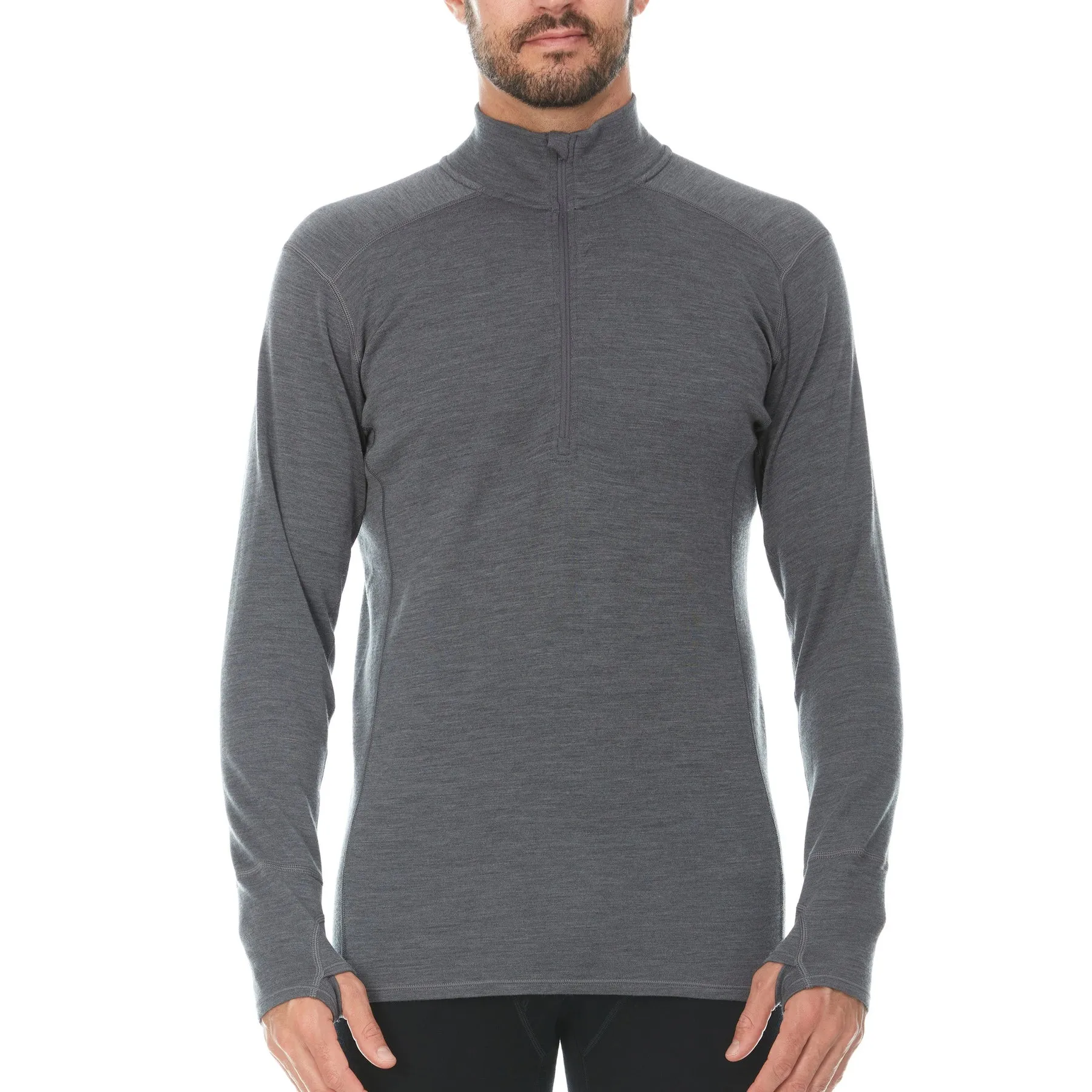 Minus 33 Men's Isolation Midweight Base Layer Quarter Zip