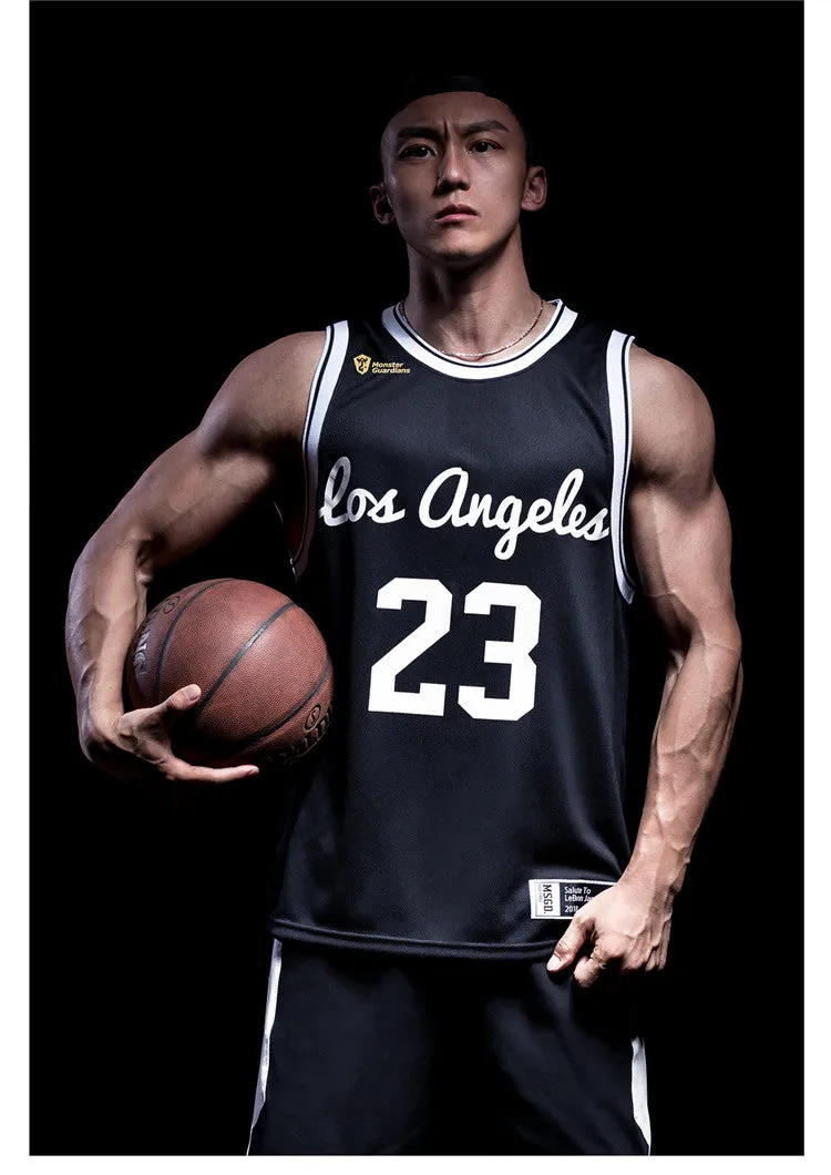 MONSTER GUARDIANS LOS ANGELES PRINT BASKETBALL VEST
