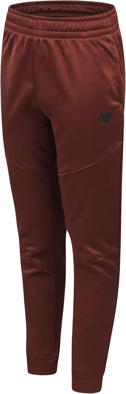 New Balance Boys Sweatsuit - 2 Piece Active Fleece Zip Sweatshirt and Sweatpants - Performance Jogger Pants Set: Boys, 8-16