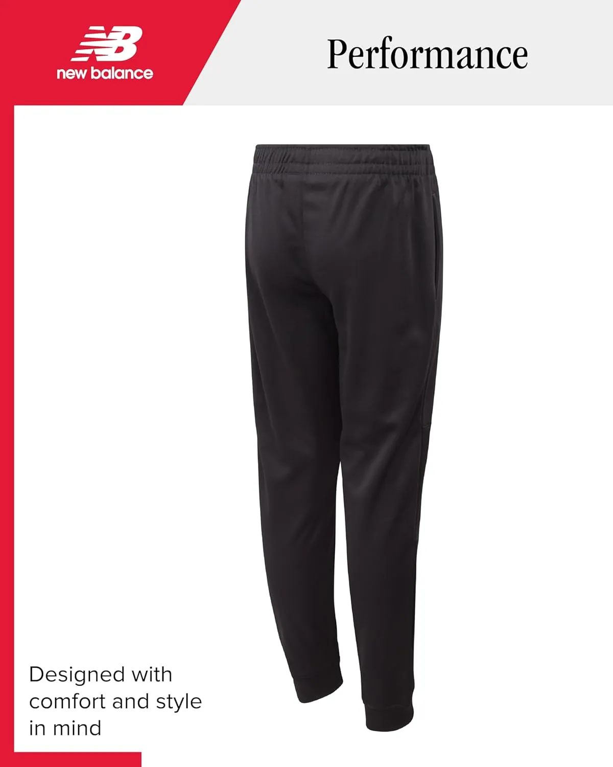 New Balance Boys' Sweatsuit - 2 Piece Performance Tech Fleece Hoodie Sweatshirt and Sweatpants - Jogger Pants Set (8-12)