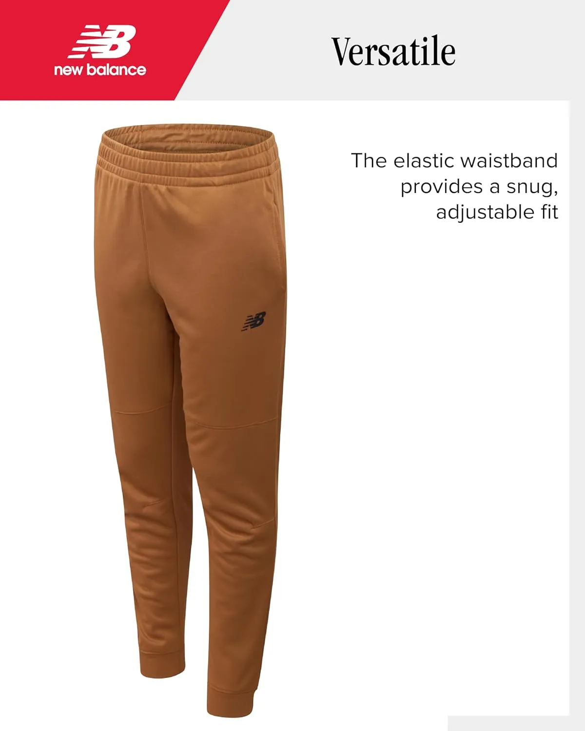 New Balance Boys' Sweatsuit - 2 Piece Performance Tech Fleece Hoodie Sweatshirt and Sweatpants - Jogger Pants Set (8-12)