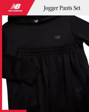 New Balance Boys' Sweatsuit - 2 Piece Performance Tech Fleece Hoodie Sweatshirt and Sweatpants - Jogger Pants Set (8-12)