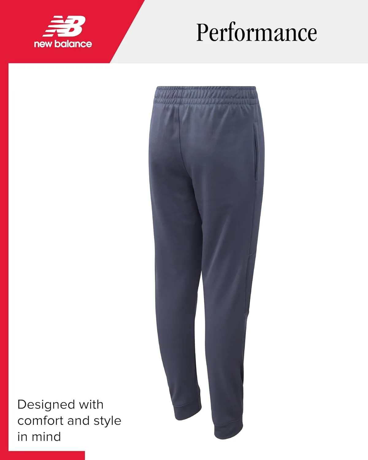 New Balance Boys' Sweatsuit - 2 Piece Performance Tech Fleece Hoodie Sweatshirt and Sweatpants - Jogger Pants Set (8-12)