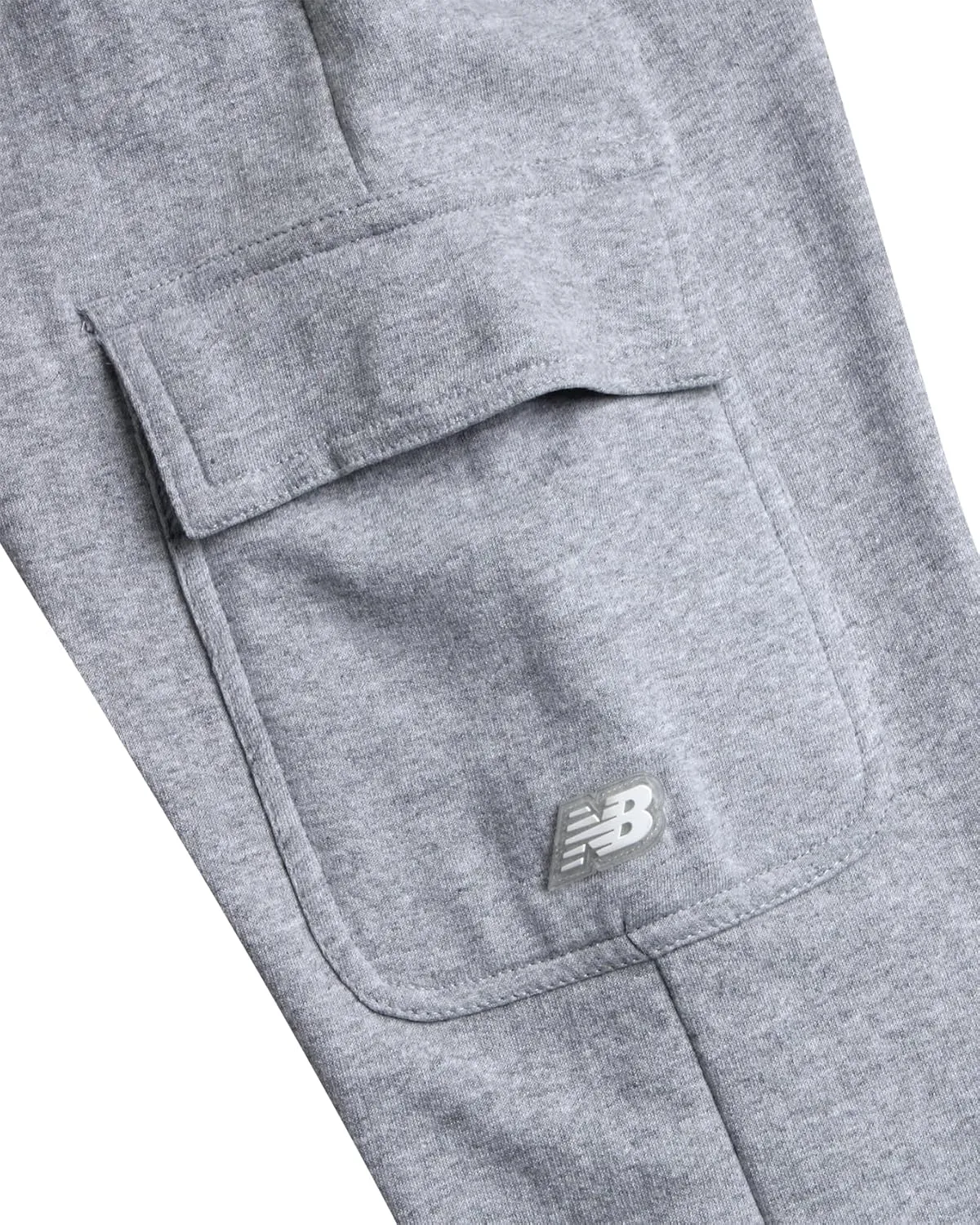 New Balance Girls' Sweatsuit - 2 Piece Active Fleece Zip Sweatshirt and Cargo Sweatpants - Jogger Pants Set for Girls (7-12)