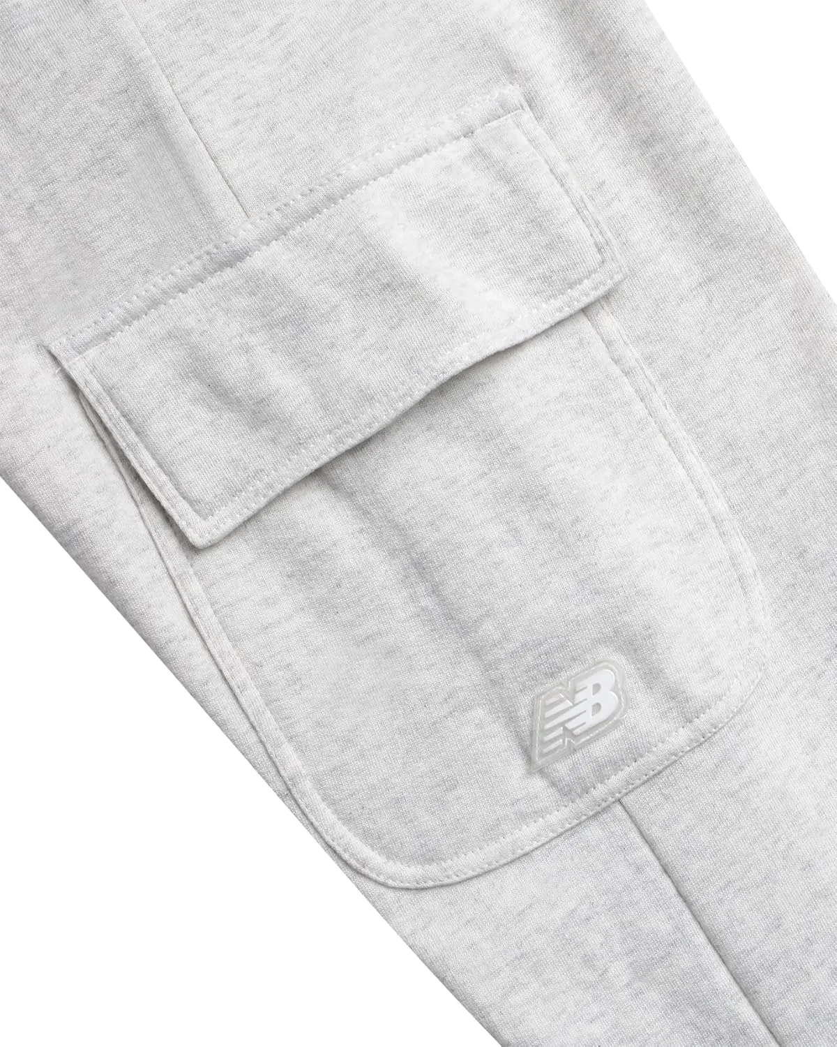 New Balance Girls' Sweatsuit - 2 Piece Active Fleece Zip Sweatshirt and Cargo Sweatpants - Jogger Pants Set for Girls (7-12)