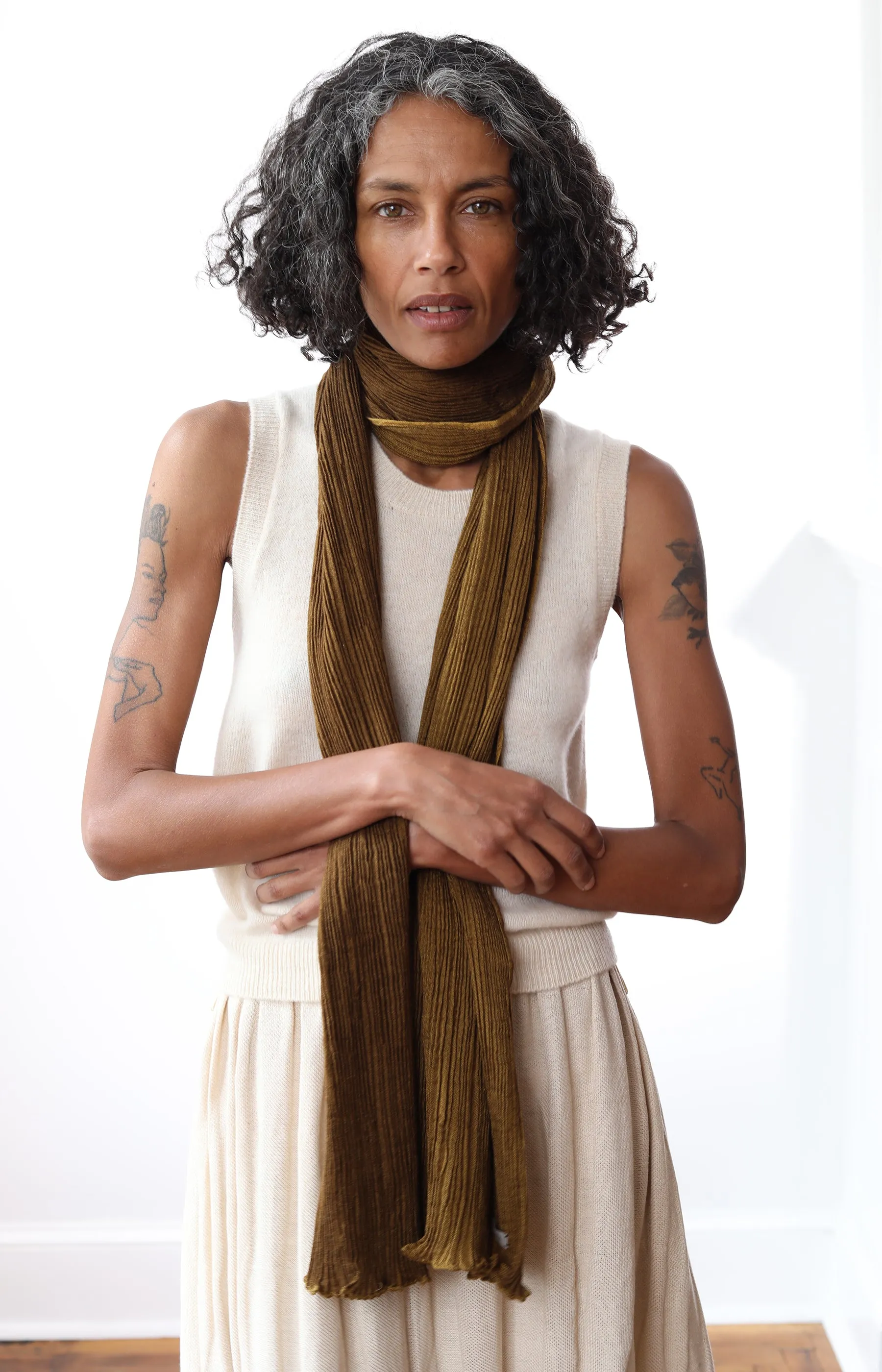 Nutshell Feather Ripples Scarf