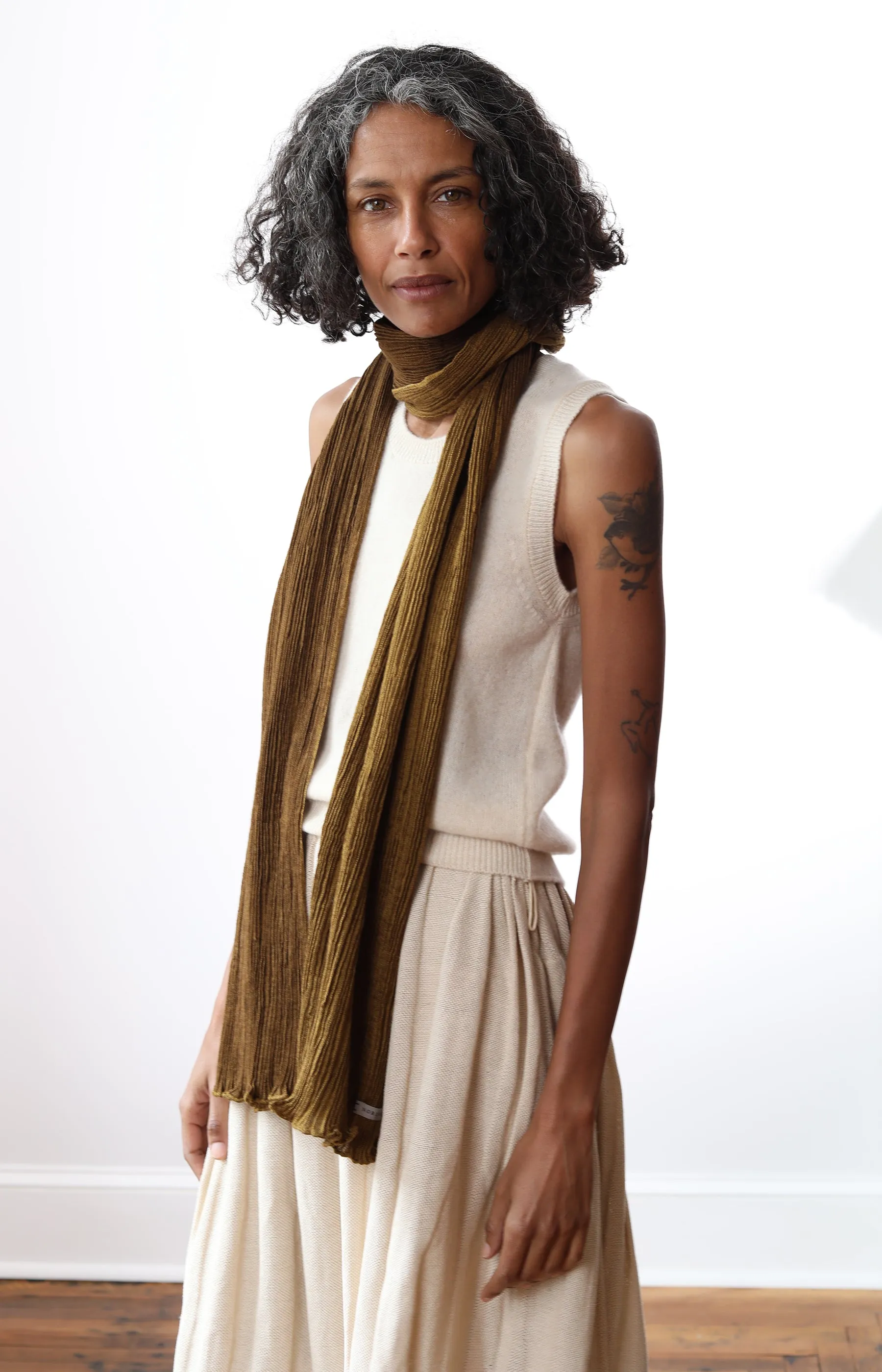 Nutshell Feather Ripples Scarf