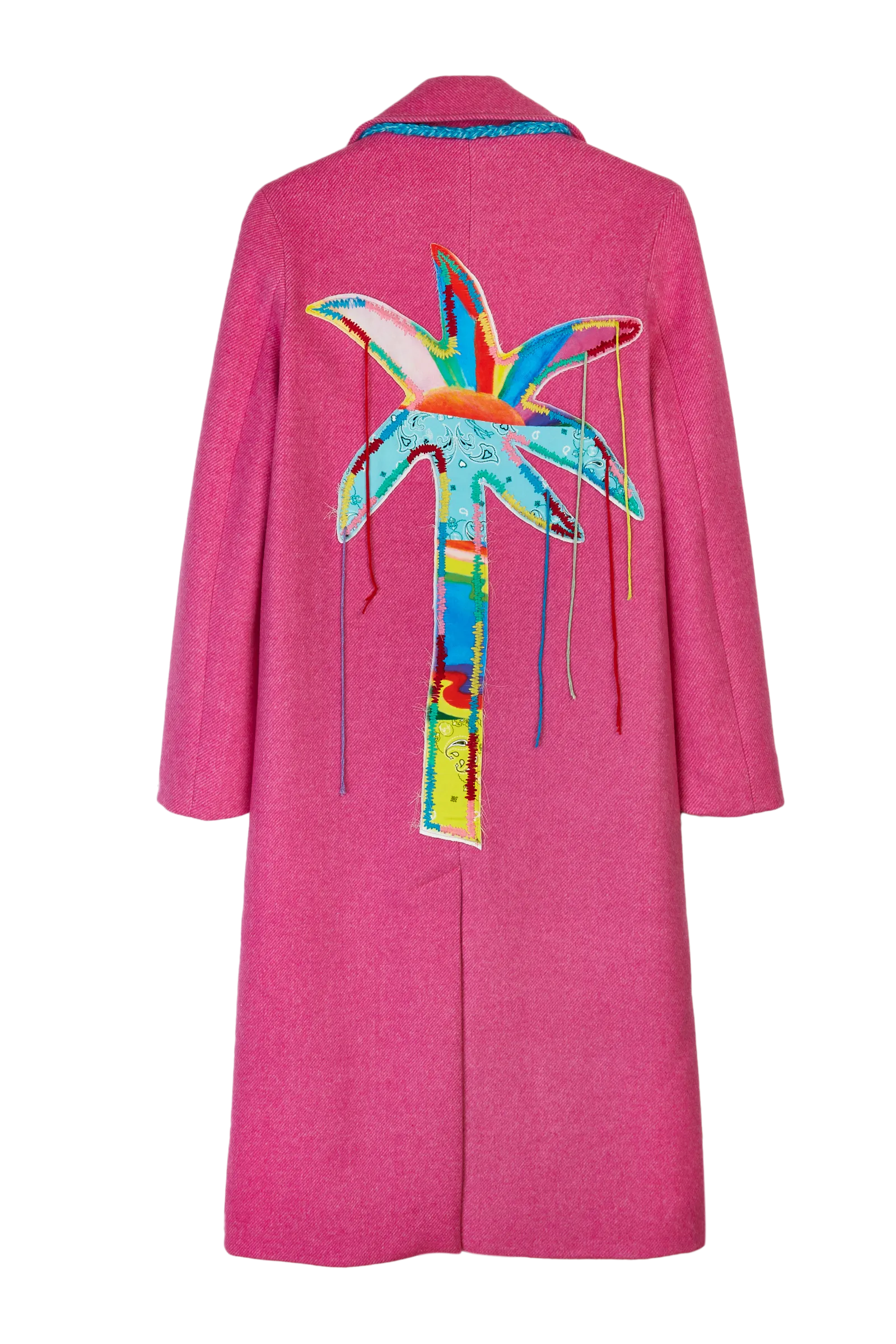 Palm Tree Appliqu Coat
