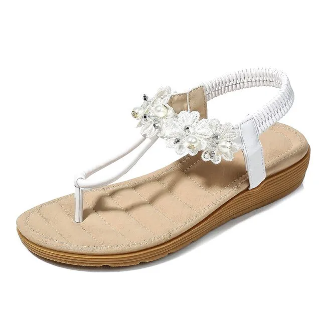Pilar Women's Comfortable Sandal With Elastic Band