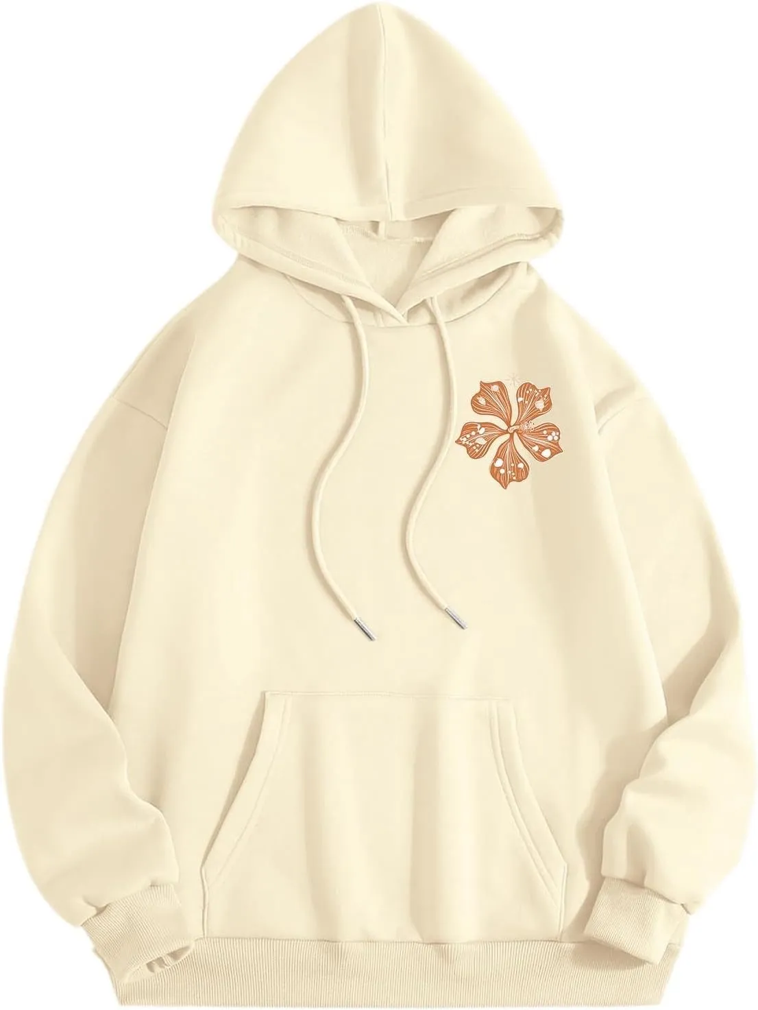 Pink Puff Hoodie Graphic Hoodies For Teen Girls Cute Sweatshirt Oversized Pullover Long Sleeve Preppy Tops