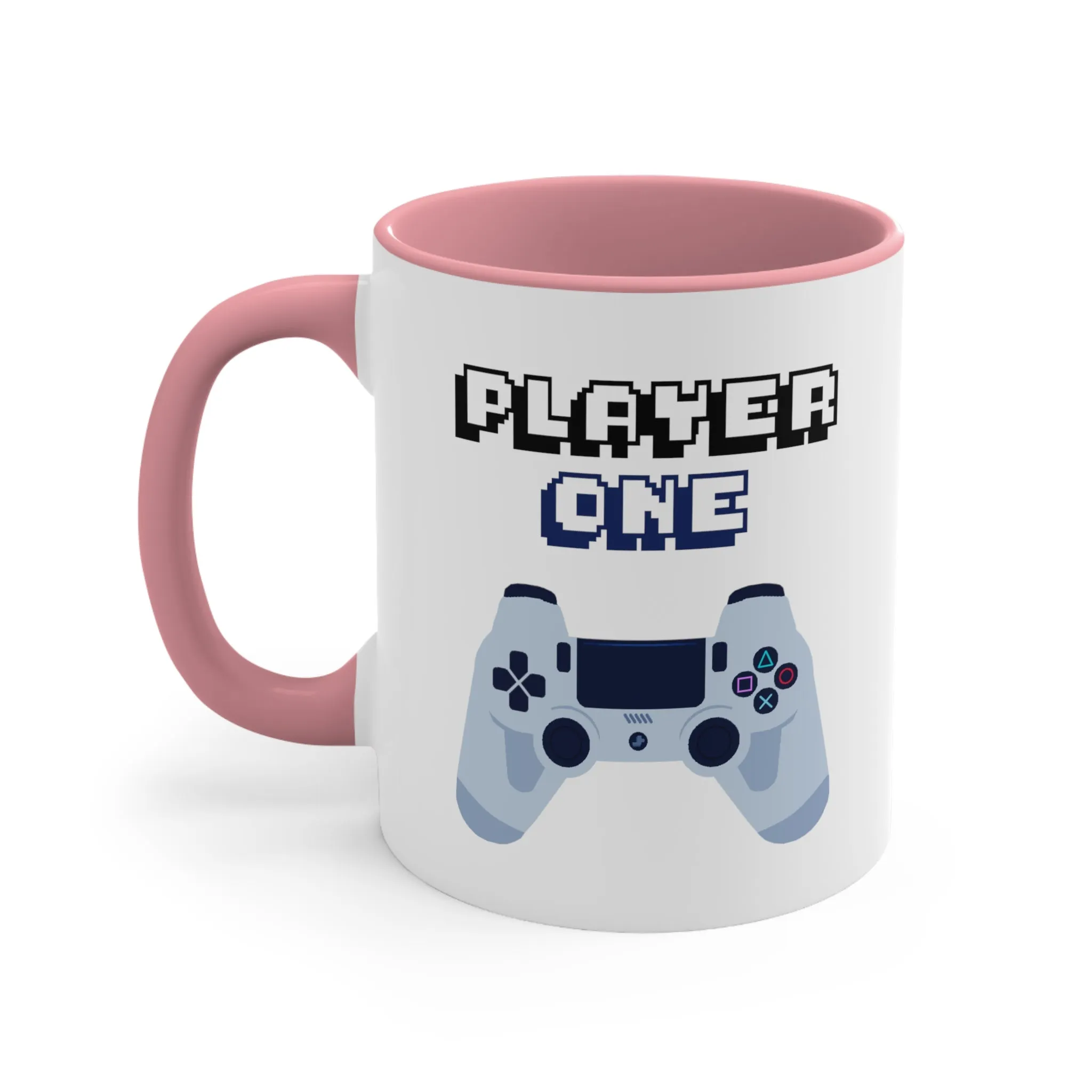 Player One Accent Coffee Mug, 11oz