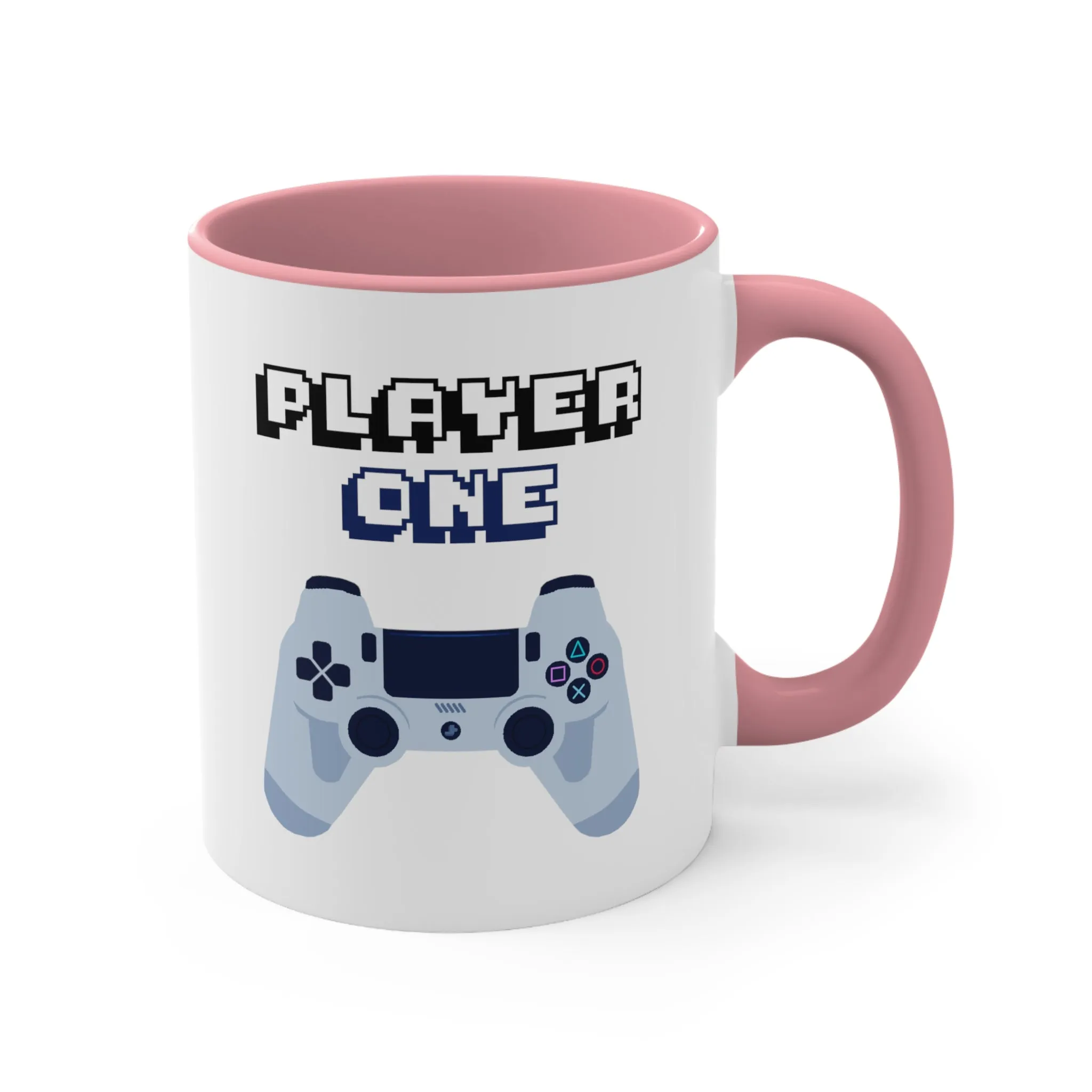 Player One Accent Coffee Mug, 11oz