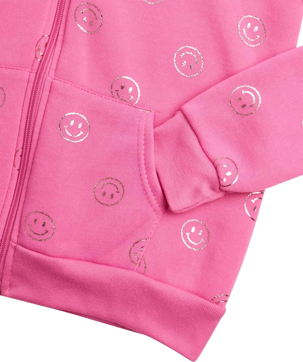 Real Love Girls' Sweatsuit Set - 2 Piece Sweatshirt with Sherpa Fleece Lined Hood and Jogger Sweatpants (7-16)