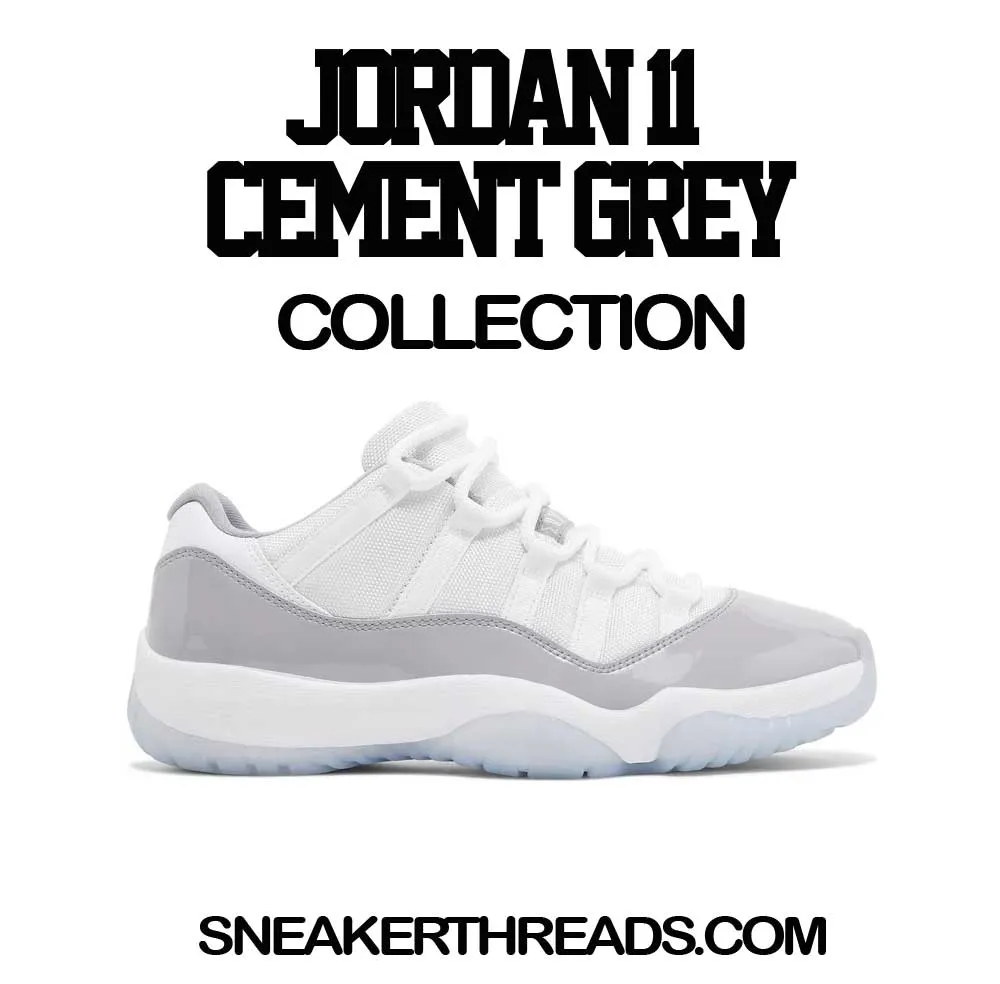 Retro 11 Cement Grey Trust issues Sweater