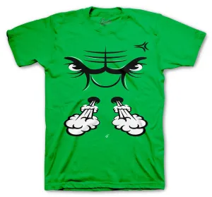 Retro 13 Lucky Green Raging Face Shirt