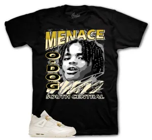 Retro 4 Metallic Gold Nineties Shirt