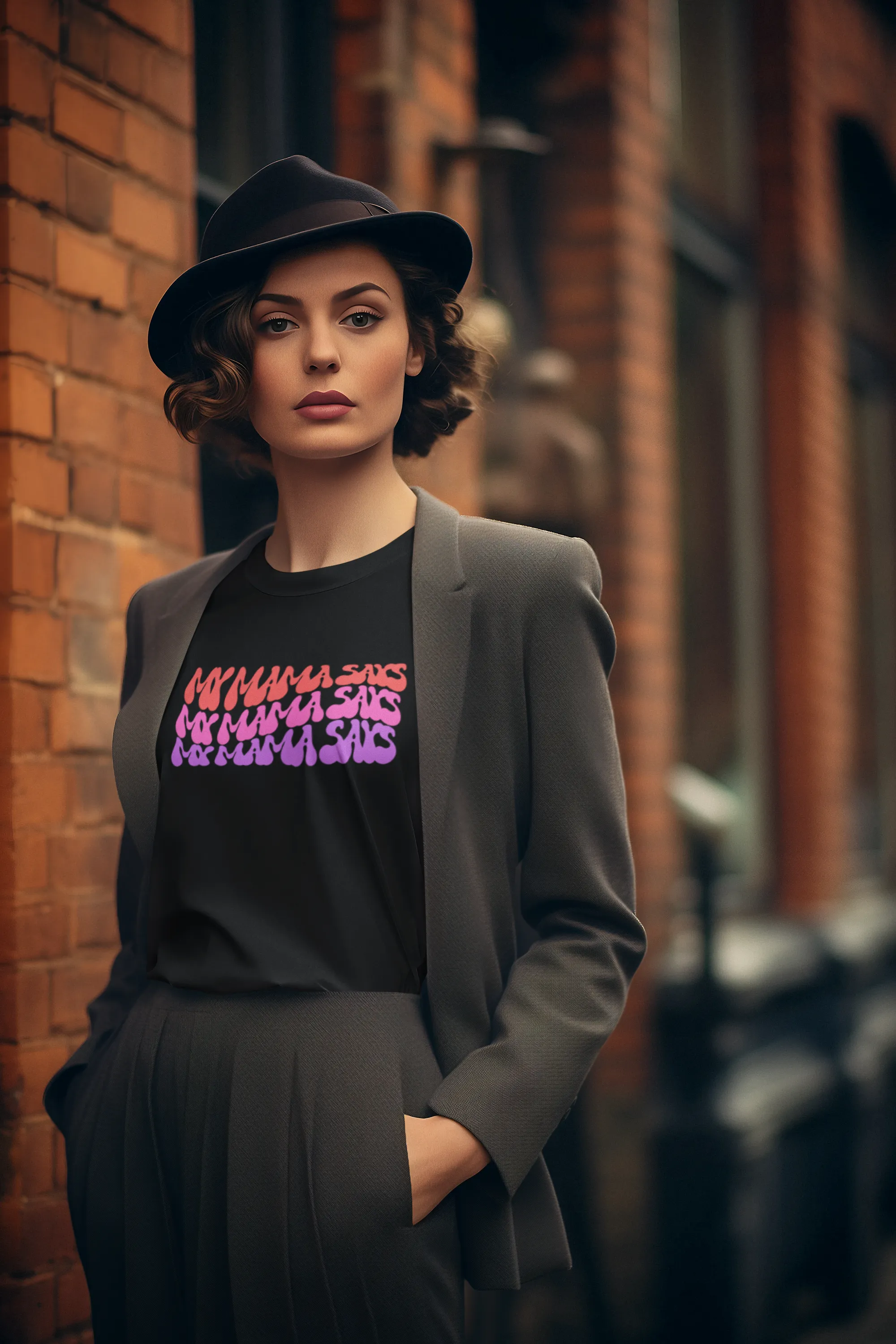 Retro T shirt for Mom on Mothers Day
