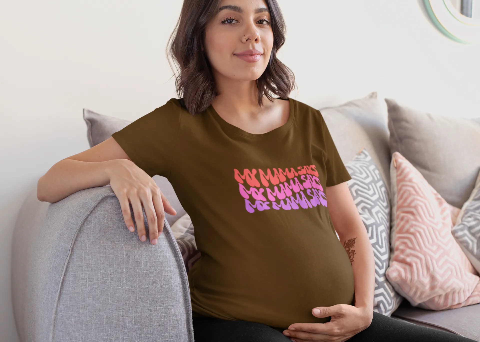 Retro T shirt for Mom on Mothers Day