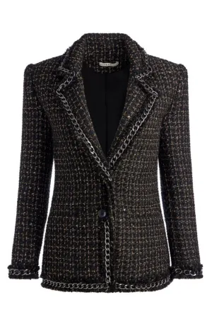 Shan Chain Fringe Blazer