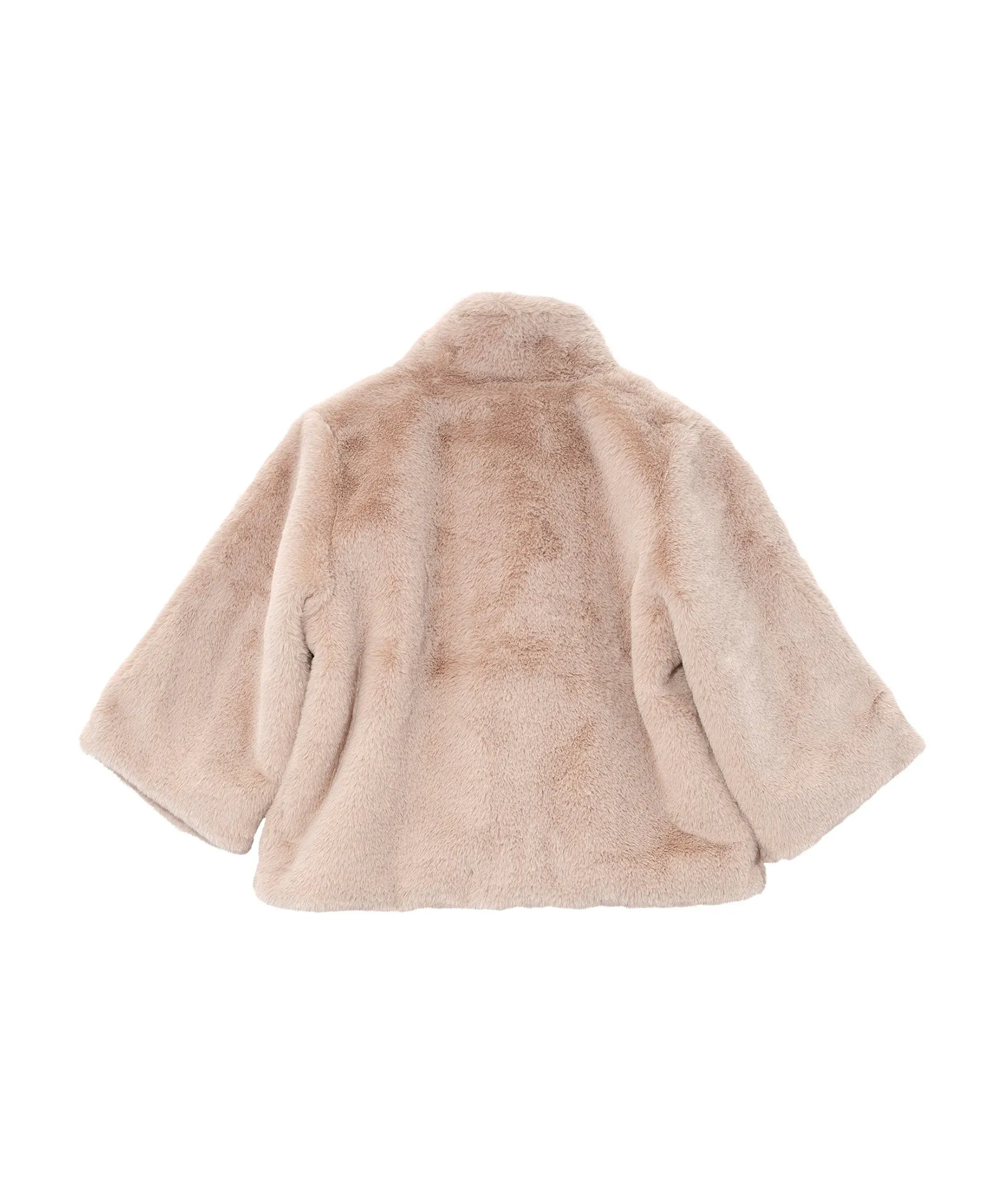 Sheared Mink Faux Fur Jacket