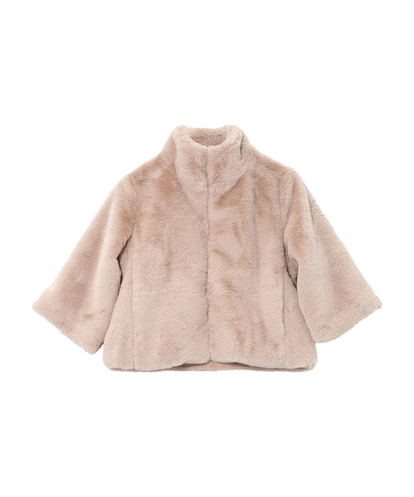Sheared Mink Faux Fur Jacket