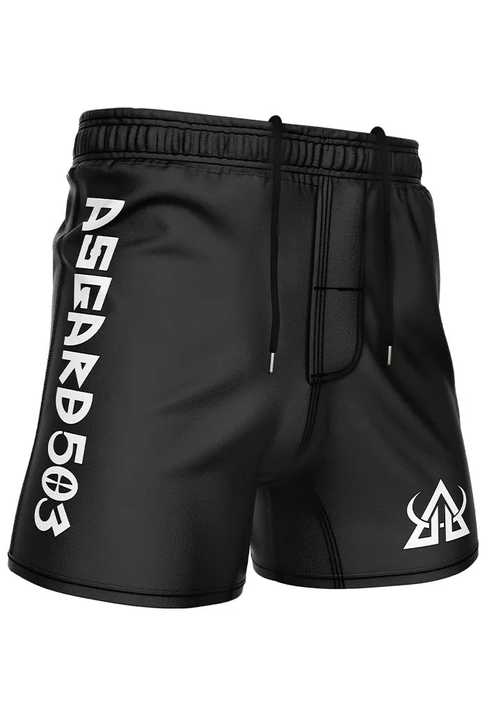 Shorts - Black - Elastic Waist