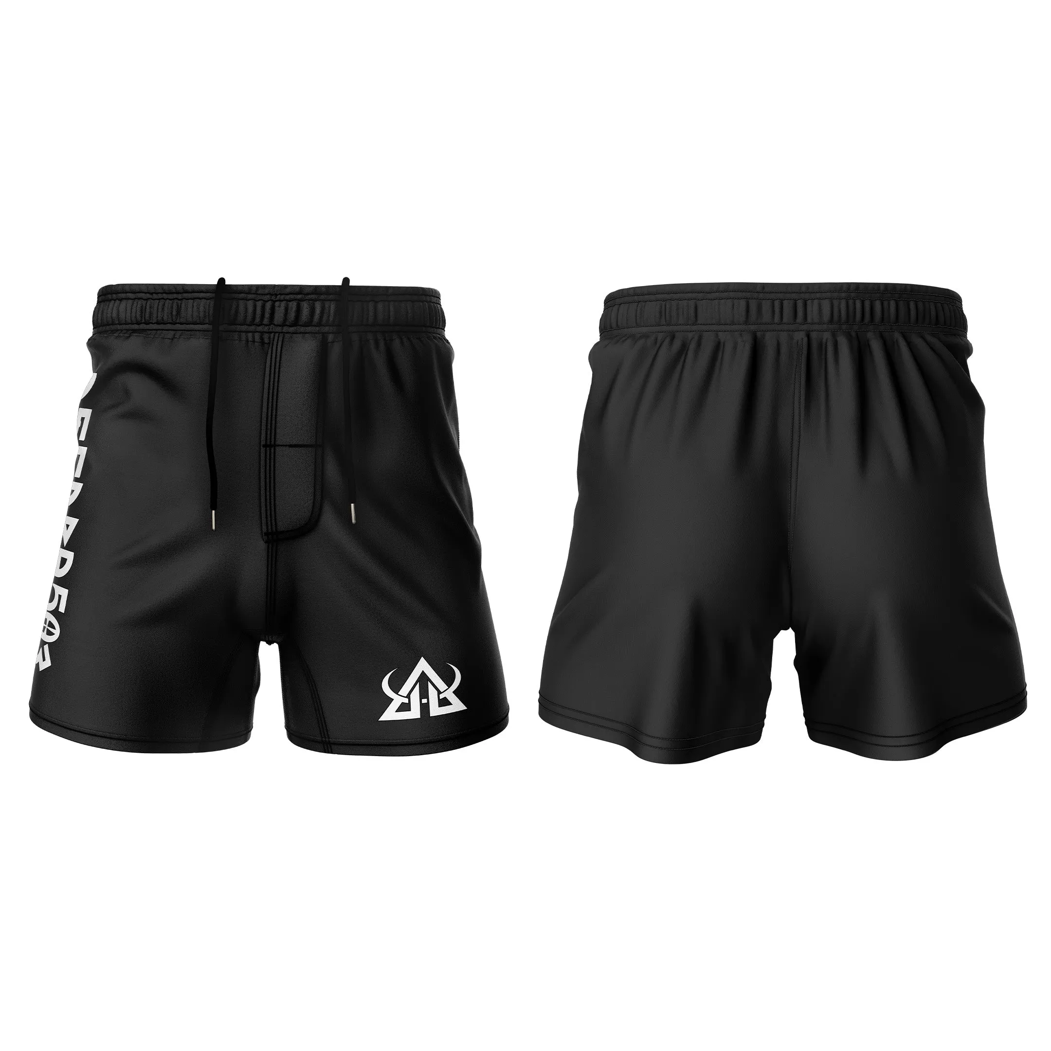 Shorts - Black - Elastic Waist