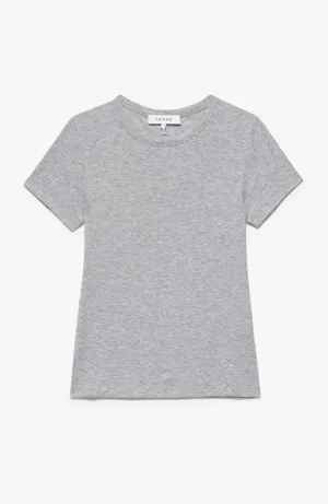 Shrunken Tee in Gris Heather