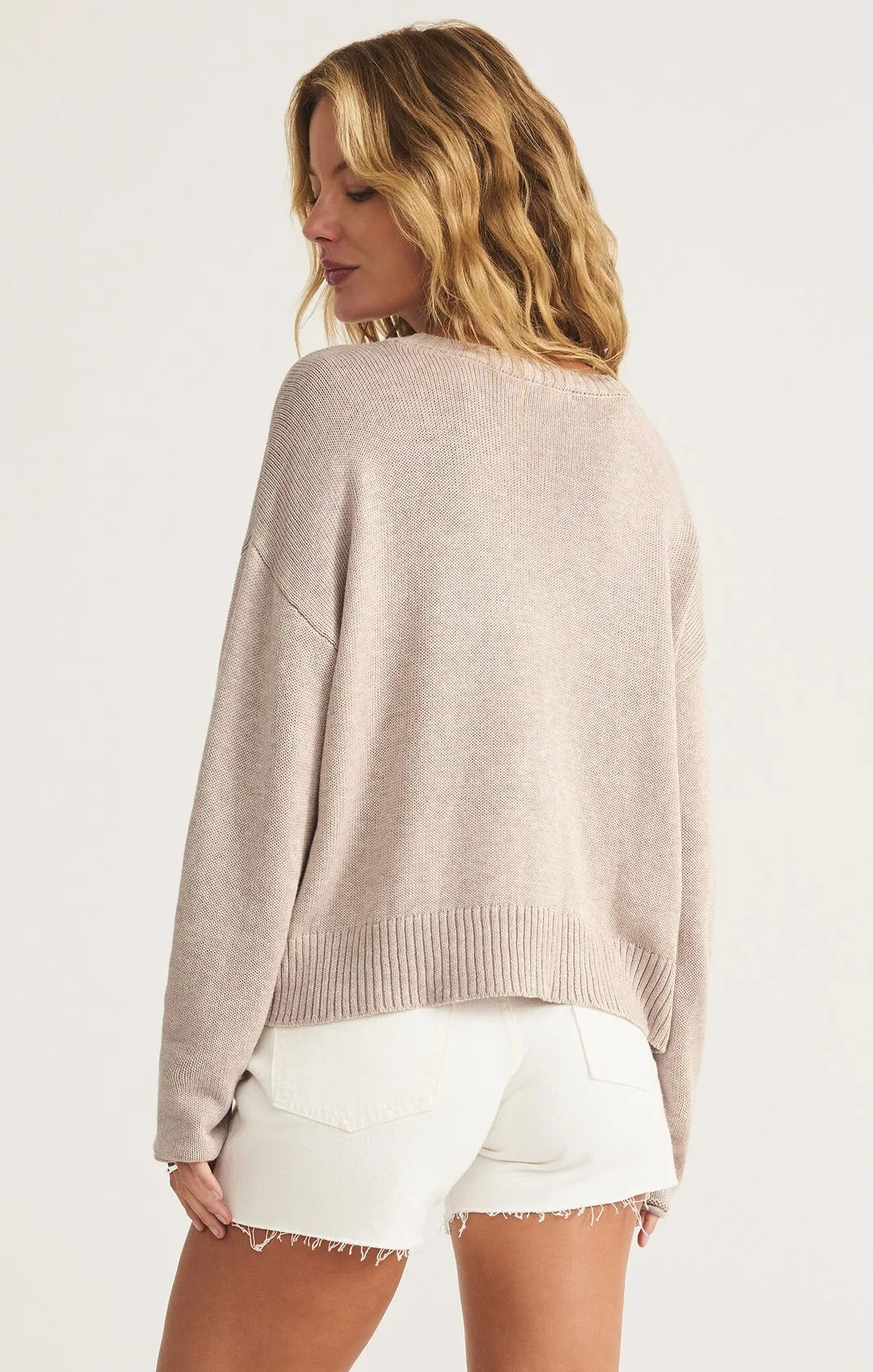 Sienna Coastal Sweater | Oatmeal Heather
