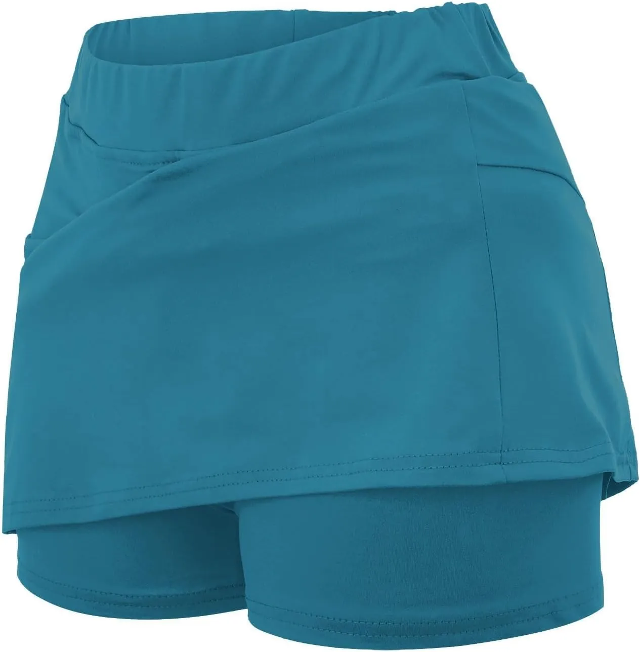 Skorts for Women Dressy Casual High Waisted Skorts Tummy Control Athletic Inner Shorts for Sports Running Tennis