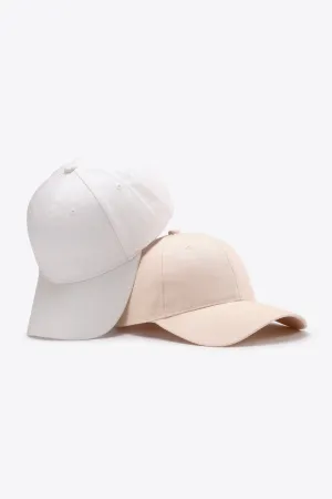 Spectrum 1.0 Eco-Friendly Cotton Baseball Caps - Solid Colour